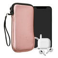 kwmobile Phone Pouch for Smartphones - 4.5" - Phone Bag 14.4 x 8.3 cm Inner Dimensions
