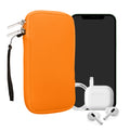 kwmobile Phone Pouch for Smartphones - 4.5" - Phone Bag 14.4 x 8.3 cm Inner Dimensions
