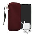 kwmobile Phone Pouch for Smartphones - 4.5" - Phone Bag 14.4 x 8.3 cm Inner Dimensions