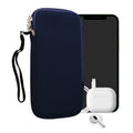 kwmobile Phone Pouch for Smartphones - 4.5" - Phone Bag 14.4 x 8.3 cm Inner Dimensions