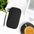 kwmobile Phone Pouch for Smartphones - 4.5" - Phone Bag 14.4 x 8.3 cm Inner Dimensions