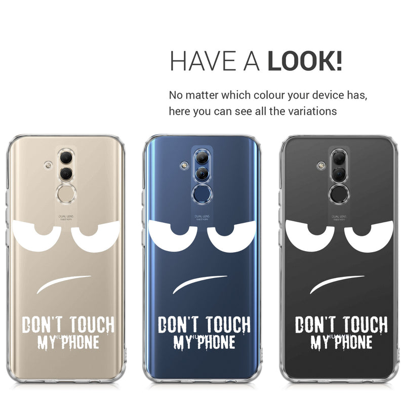 kwmobile Case Compatible with Huawei Mate 20 Lite - Silicone transparent