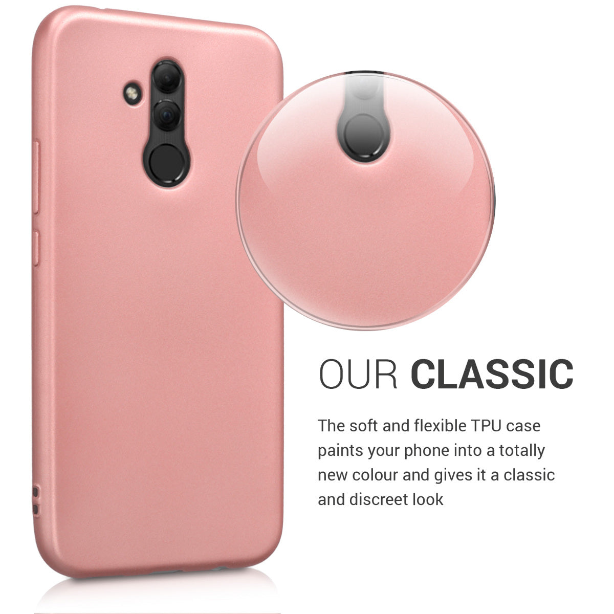 kwmobile Phone Case for Huawei Mate 20 Lite - Silicone Case - Protective Cover