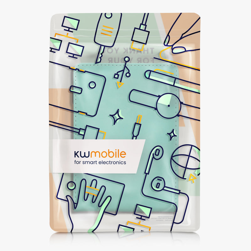 kwmobile Case compatible with Kobo Clara HD - e-Reader Cover with Loop Stand