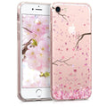 kwmobile Case Compatible with Apple iPhone SE (2022) / iPhone SE (2020) / iPhone 8 / iPhone 7 - Silicone Transparent Cover