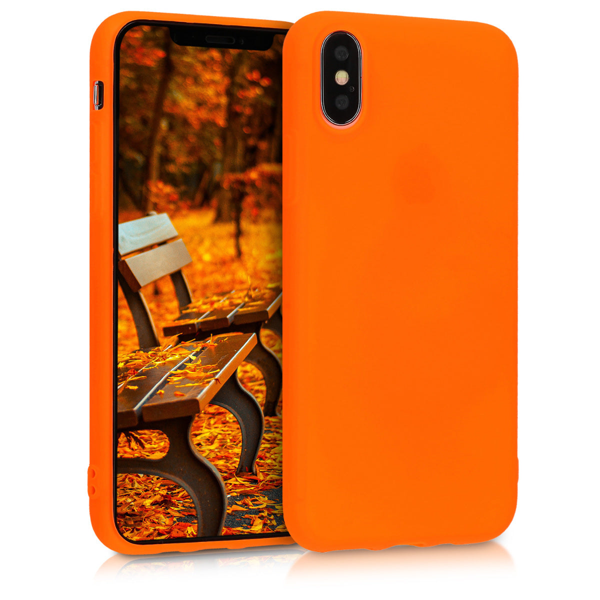 kwmobile Phone Case for Apple iPhone XS - Wireless Charging - Protective Cover