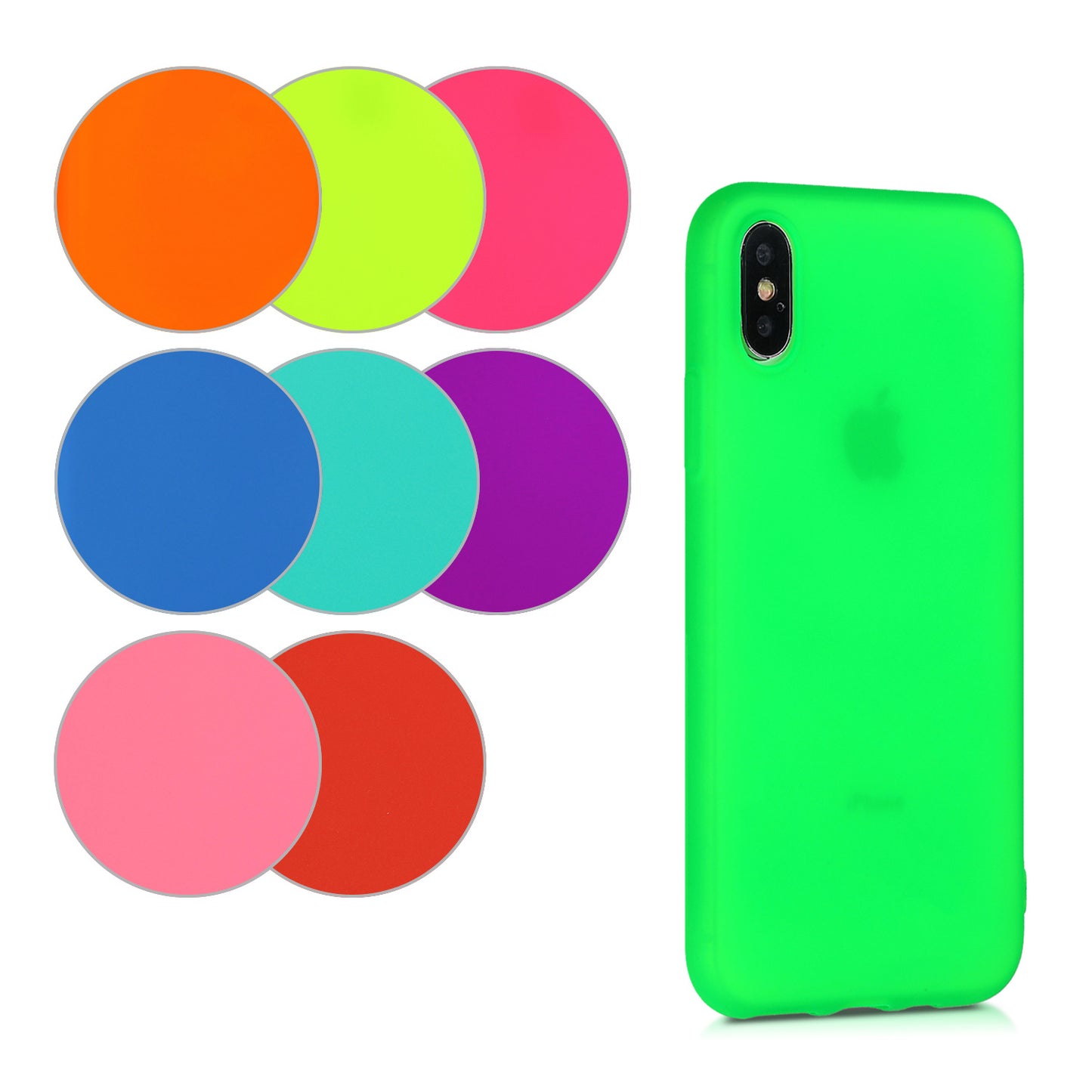 kwmobile Phone Case for Apple iPhone XS - Wireless Charging - Protective Cover