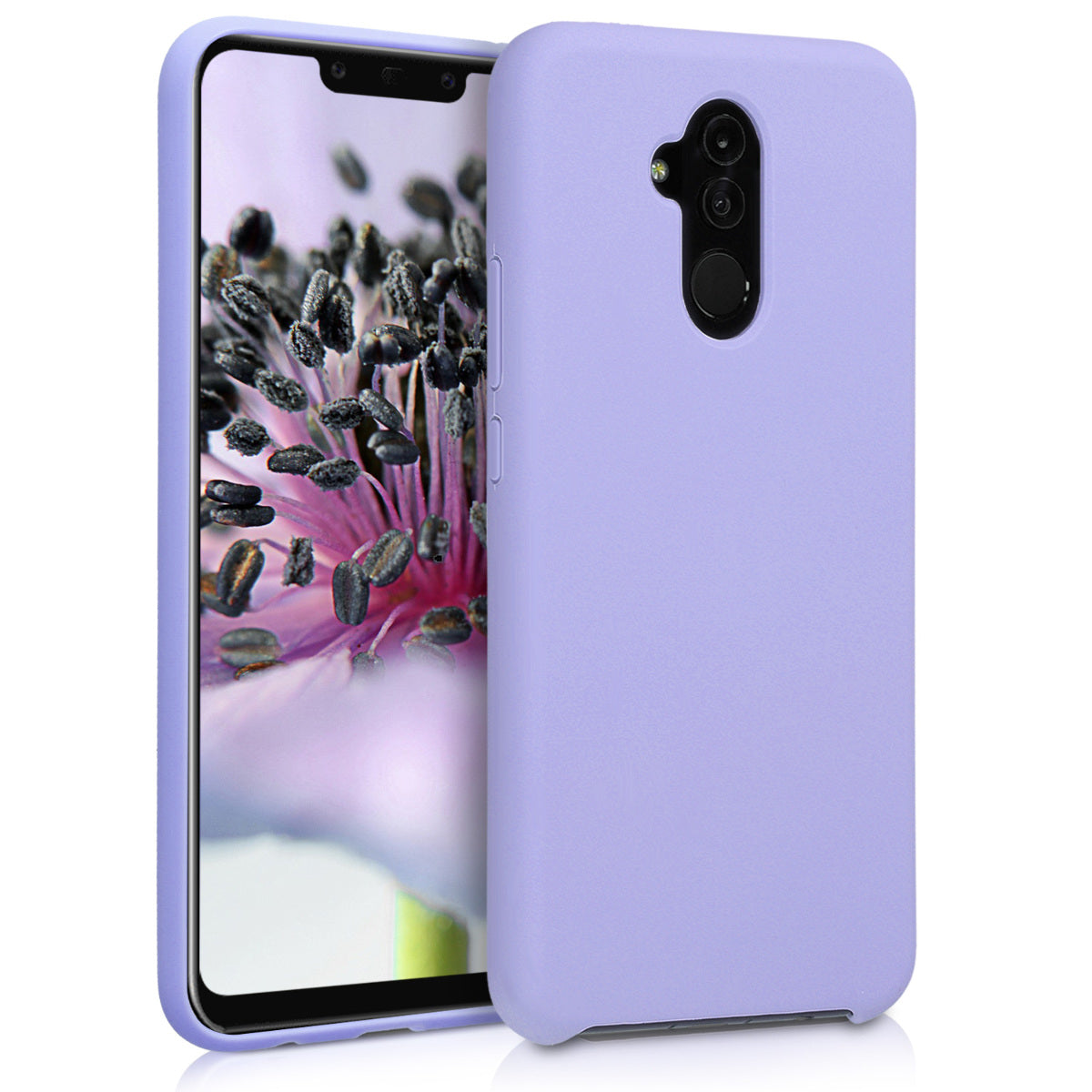 kwmobile Phone Case for Huawei Mate 20 Lite Cover - Silicone Case - Wireless Charging - Protective Cover