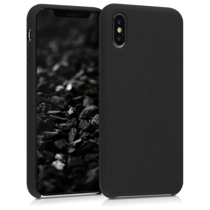 kwmobile Phone Case for Apple iPhone XS - Silicone Case - Wireless Charging - Protective Cover