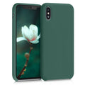 kwmobile Phone Case for Apple iPhone XS - Silicone Case - Wireless Charging - Protective Cover
