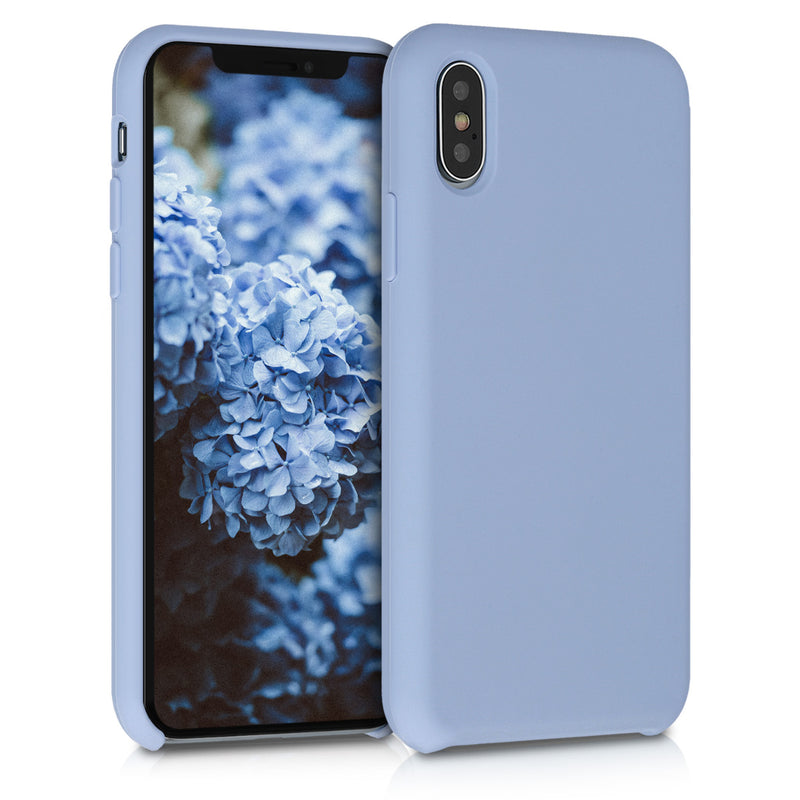 kwmobile Phone Case for Apple iPhone XS - Silicone Case - Wireless Charging - Protective Cover