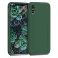 kwmobile Phone Case for Apple iPhone XS - Silicone Case - Wireless Charging - Protective Cover