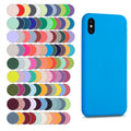 kwmobile Phone Case for Apple iPhone XS - Silicone Case - Wireless Charging - Protective Cover