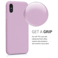 kwmobile Phone Case for Apple iPhone XS - Silicone Case - Wireless Charging - Protective Cover