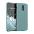 kwmobile Phone Case for OnePlus 6T - Silicone Cover - Wireless Charging - Protective Case