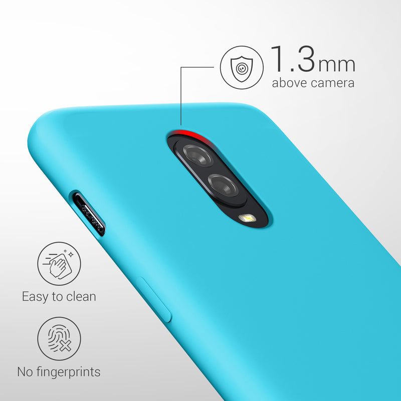 kwmobile Phone Case for OnePlus 6T - Silicone Cover - Wireless Charging - Protective Case