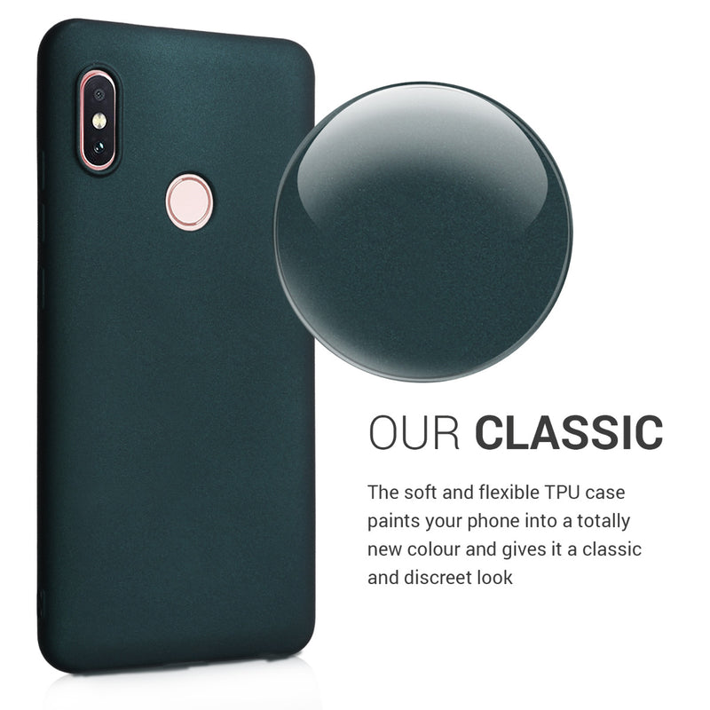 TPU Case for Xiaomi Redmi Note 5 (Global Version) / Note 5 Pro in Metallic Caribbean Blue