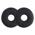 kwmobile 2x Ohr Polster für Technics RP DJ1200 / DJ1210 Ohrpolster - Ersatz Ohrpolster - Kopfhörer Ersatzteile - Kopfhörer Ersatzpolster für Over Ear Headphones Schwarz  