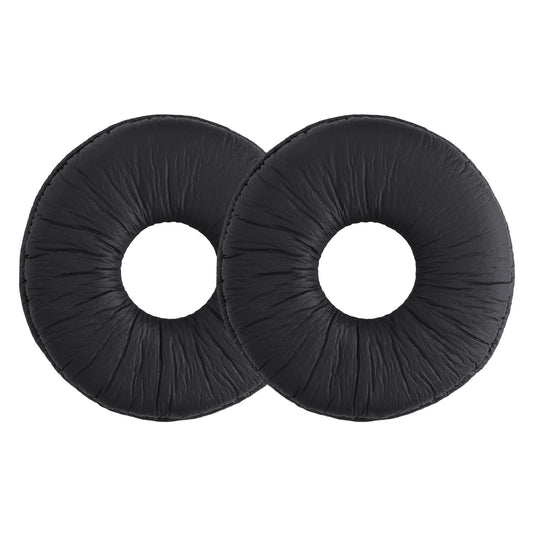 kwmobile 2x Ohr Polster für Technics RP DJ1200 / DJ1210 Ohrpolster - Ersatz Ohrpolster - Kopfhörer Ersatzteile - Kopfhörer Ersatzpolster für Over Ear Headphones Schwarz  