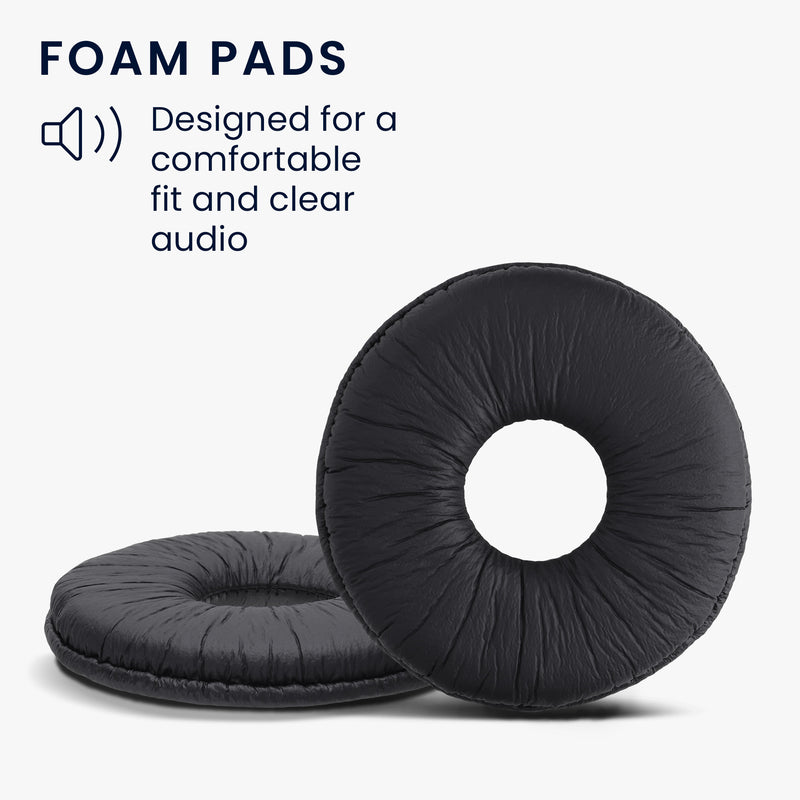 kwmobile Ear Pads for Technics RP DJ1200 / DJ1210 Earpads Replacement Headphone Spare Parts Over Ear Headphones