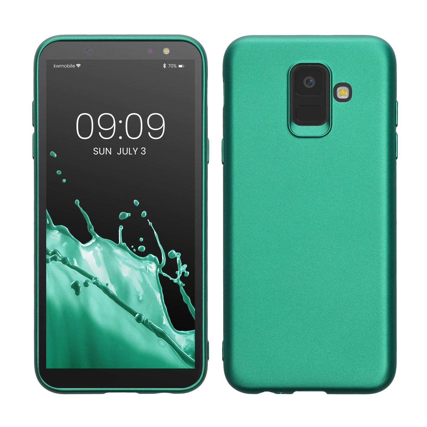 kwmobile Phone Case for Samsung Galaxy A6 (2018) Case - Silicone Case - Protective Cover