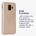 kwmobile Phone Case for Samsung Galaxy A6 (2018) Case - Silicone Case - Protective Cover