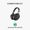 kwmobile Ear Pads for Sennheiser HD 4.50 BTNC Earpads Replacement Earpads Headphone Spare Parts Headphone Replacement Pads Over Ear Headphones