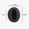 kwmobile Ear Pads for Sennheiser HD 4.50 BTNC Earpads Replacement Earpads Headphone Spare Parts Headphone Replacement Pads Over Ear Headphones