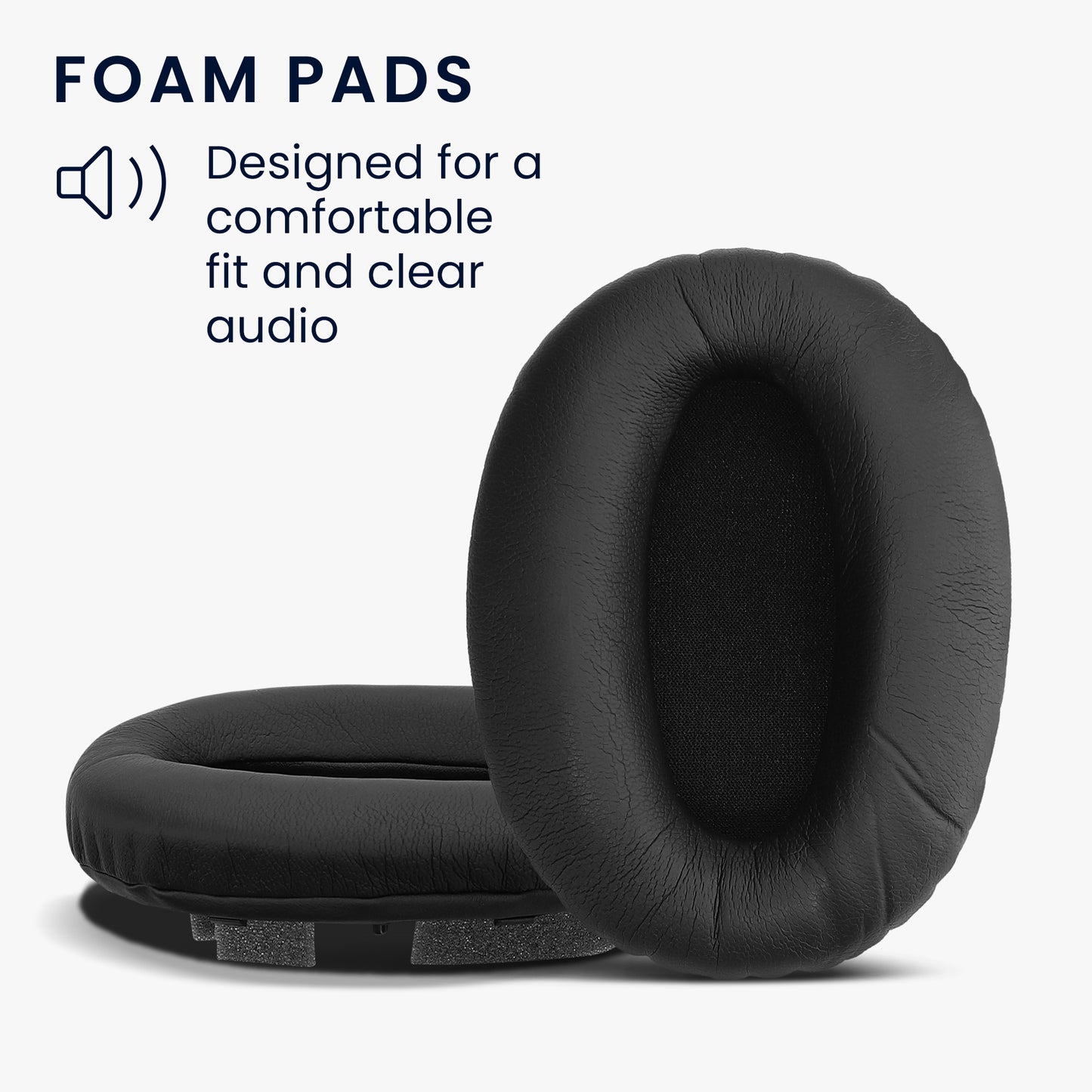 kwmobile Ear Pads for Sony MDR-1000X / WH-1000XM2 Earpads Replacement Headphone Spare Parts Headphone Replacement Pads Over-Ear Headphones