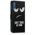kwmobile Wallet Case Compatible with Samsung Galaxy A7 (2018) - Cover with Stand and Card Slots