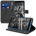 kwmobile Wallet Case Compatible with Samsung Galaxy A7 (2018) - Cover with Stand and Card Slots
