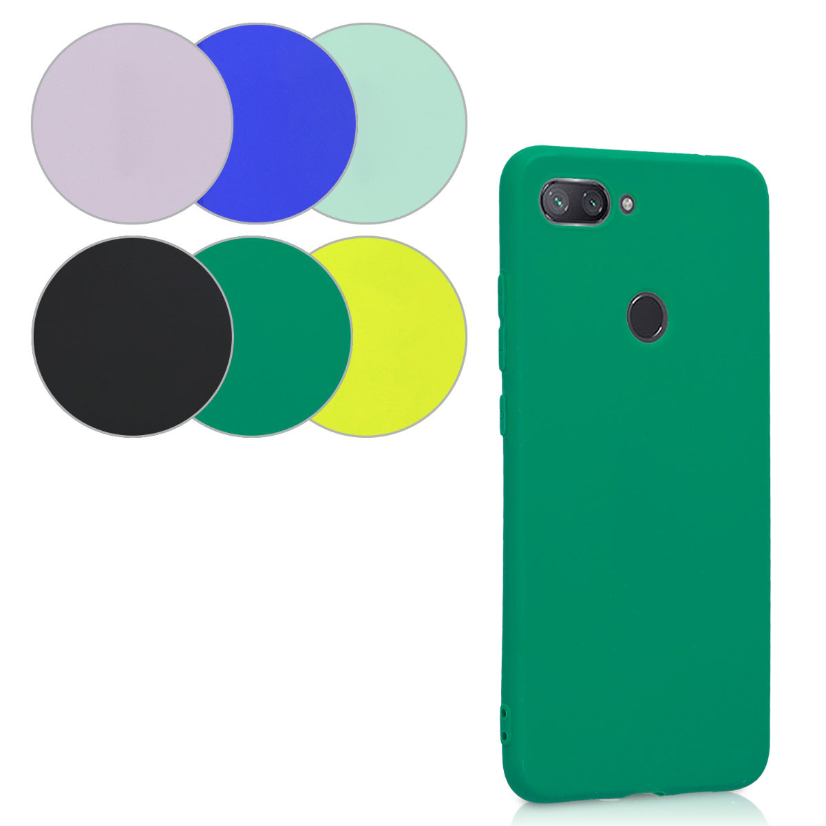 kwmobile Phone Case for Xiaomi Mi 8 Lite - Wireless Charging - Protective Cover