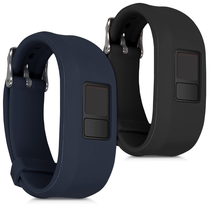 kwmobile Watch Strap for Garmin Vivofit 3 Bracelet Fitness Tracker Band Set Replacement Strap Smartwatch
