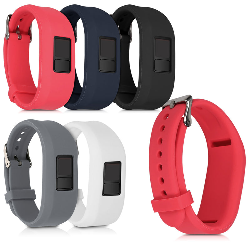 kwmobile Watch Strap for Garmin Vivofit 3 Bracelet Fitness Tracker Band Set Replacement Strap Smartwatch