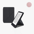 kwmobile Hülle kompatibel mit Tolino Shine 3 Hülle - Kunstleder Case - eReader Schutzhülle - Cover Schwarz Schwarz  