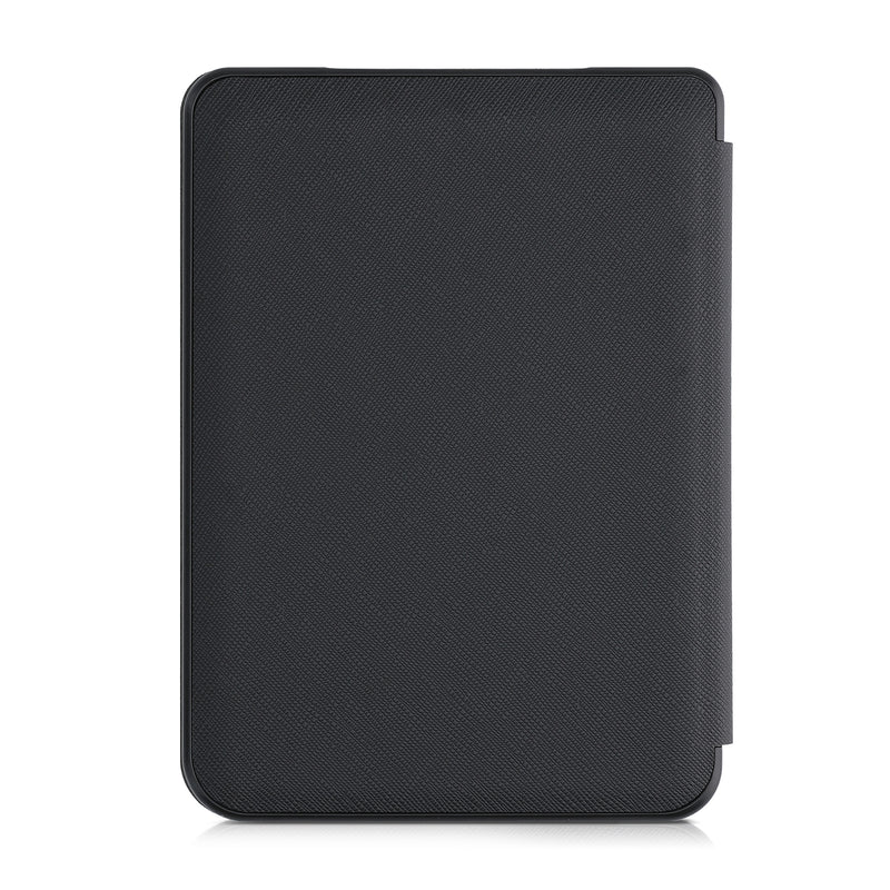 kwmobile Protective Case for Tolino Shine 3 Case - Faux Leather Case - eReader Flip Cover with Auto Sleep Function - Cover with Stand