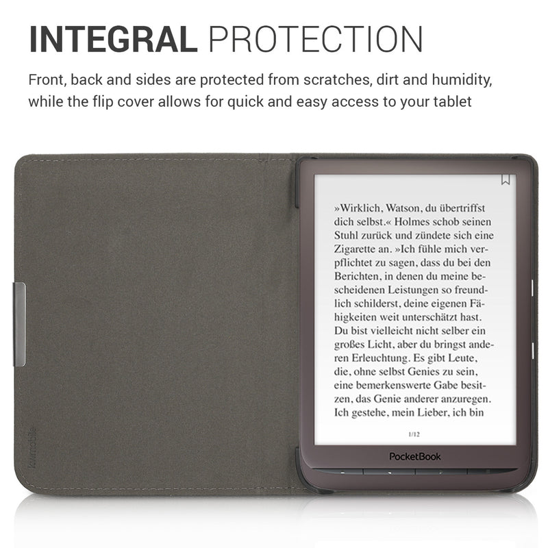 kwmobile Case compatible with Pocketbook InkPad 3 / 3 Pro / Color / Vivlio InkPad 3 Cover