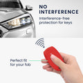 kwmobile Car Key Cover Compatible with Hyundai 3-Button Car Key Keyless Go