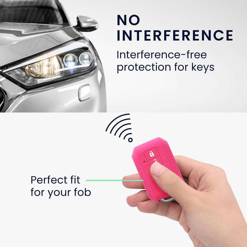 kwmobile Car Key Cover Compatible with Suzuki 2-Button Car Key Keyless Go