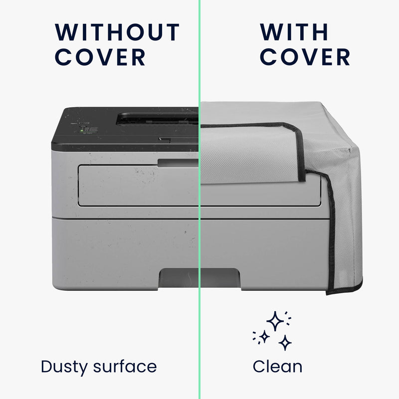 kwmobile Cover compatible with Brother HL-L2310D / L2350DW / L2370DN / L2375DW / L2400DW - Printer Bag Case - Dust Cover Protective Hood Protective Sleeve
