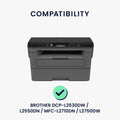 kwmobile Cover compatible with Brother DCP-L2530DW / L2550DN / MFC-L2710DN / L2750DW - Printer Dust Cover Protective Hood Protective Case