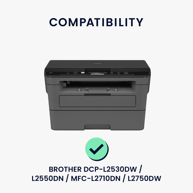 kwmobile Cover compatible with Brother DCP-L2530DW / L2550DN / MFC-L2710DN / L2750DW - Printer Dust Cover Protective Hood Protective Case