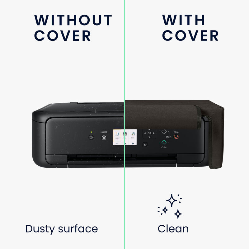 kwmobile Cover compatible with Canon Pixma TS5150 / 5151 / MG 2555 / Pixma MG2551S - Printer Bag Case - Dust Cover Protector Hood Protective Cover