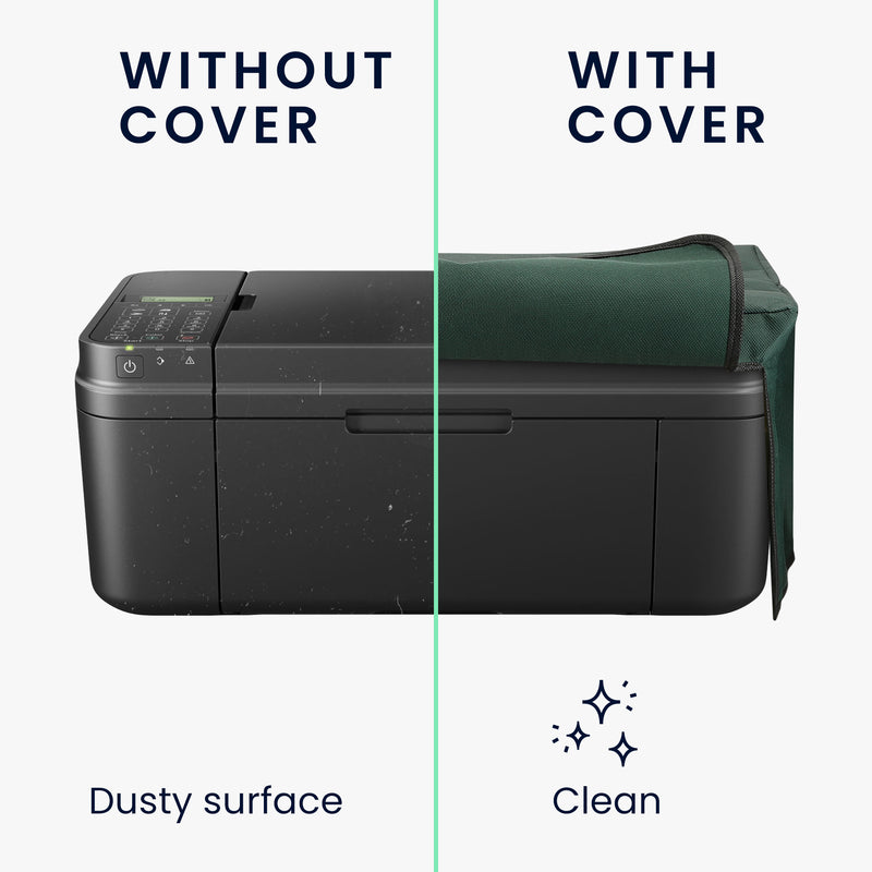 kwmobile Cover Compatible with Canon Pixma MX495 / TR4550 / 4551 / 4755i - Bag Case Printer - Dust Cover Protective Hood Protective Case
