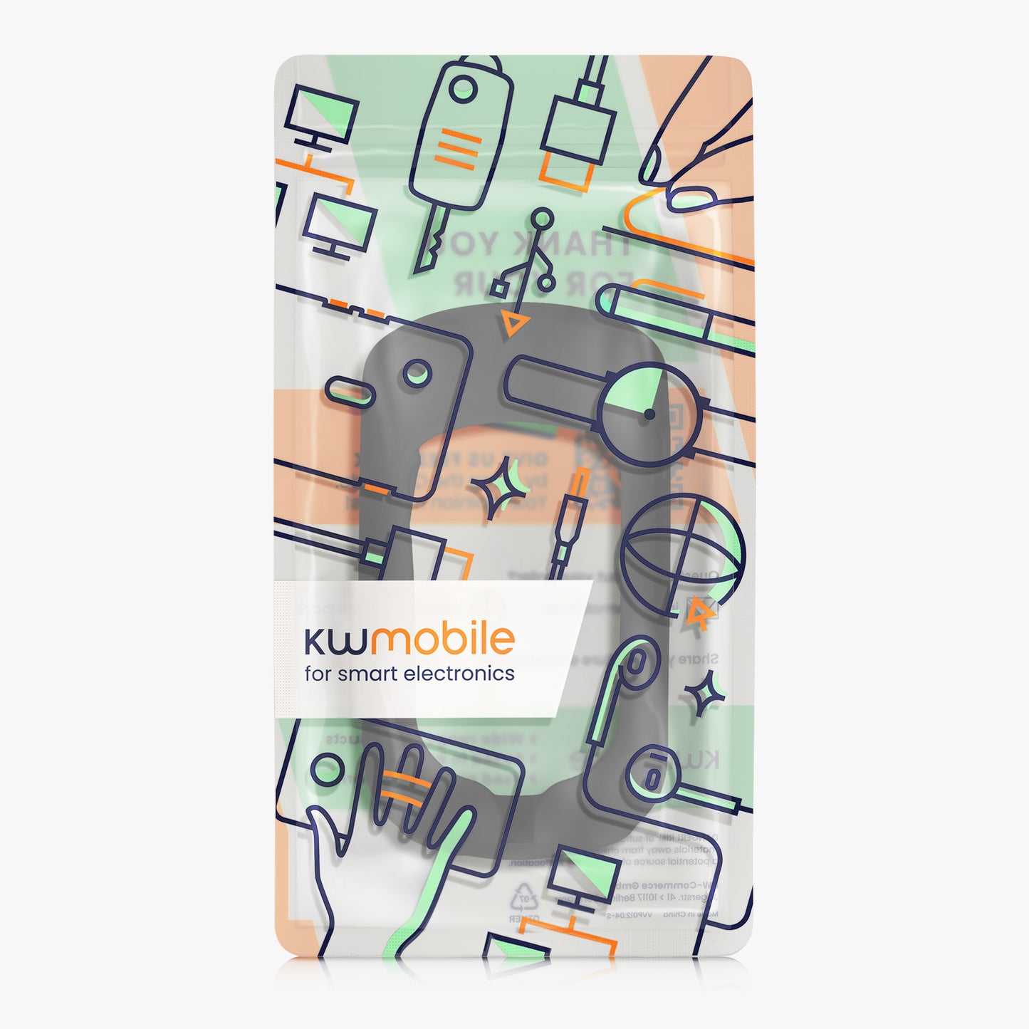 kwmobile Case Compatible with Garmin Edge Explore - Protective Silicone Cover