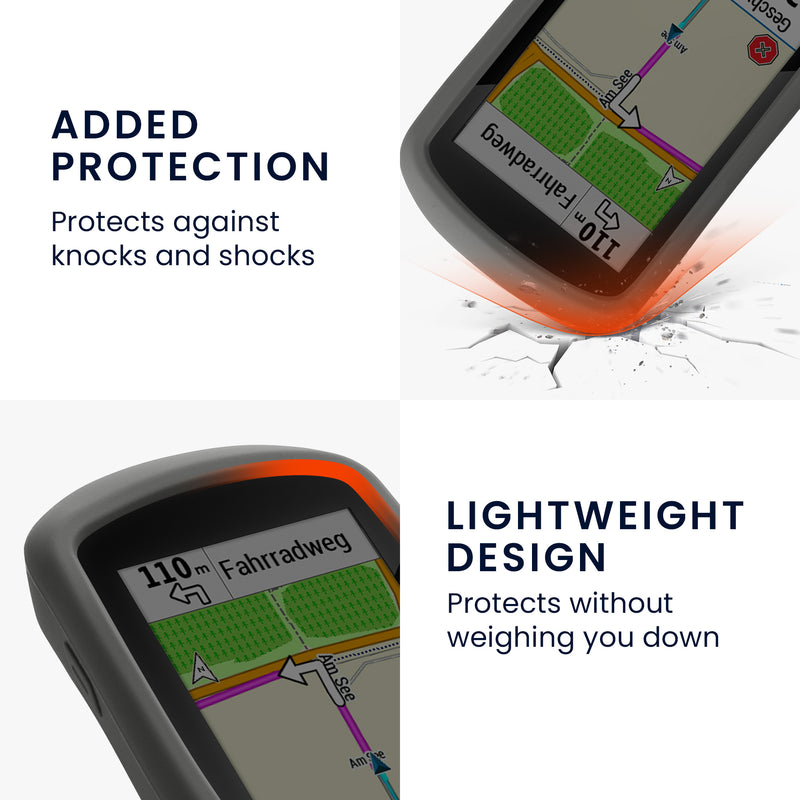 kwmobile Case Compatible with Garmin Edge Explore - Protective Silicone Cover