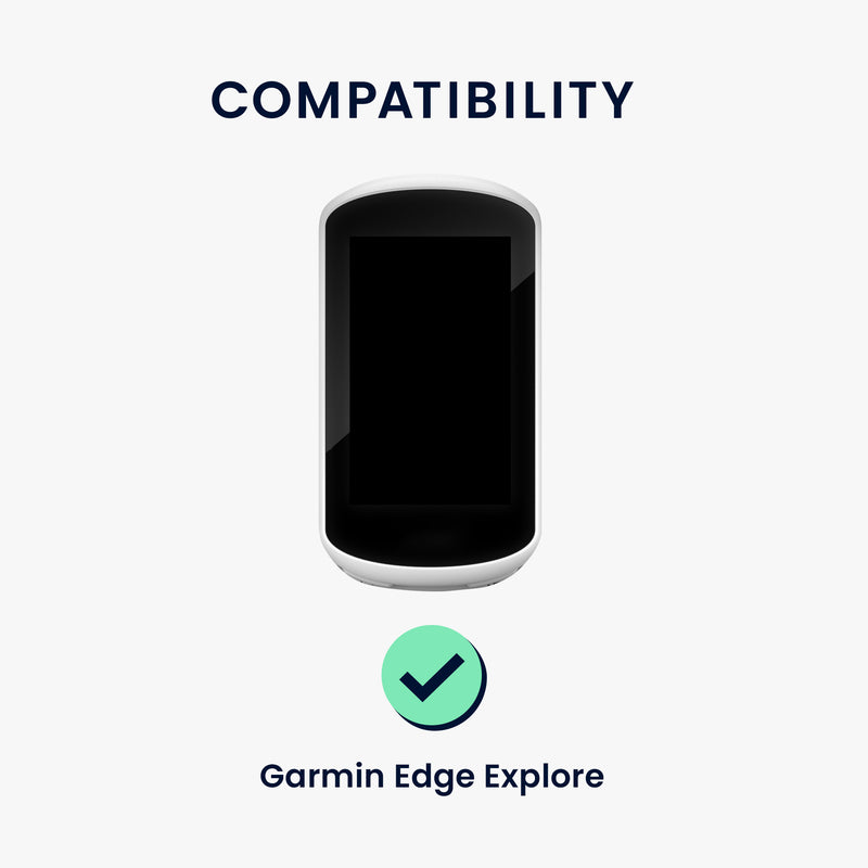 kwmobile Case Compatible with Garmin Edge Explore - Protective Silicone Cover