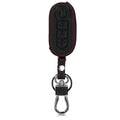kwmobile Car Key Cover compatible with Fiat Lancia 3-Button Flip Car Key Remote Protector Fob Italy Stripes