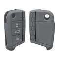 kwmobile Car Key Protection Case compatible with VW Golf 7 MK7 3-Button Car Key Cover