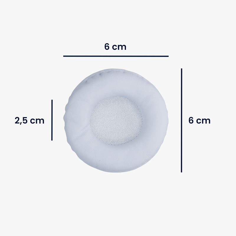 kwmobile Ear Pads for Logitech H390 / H600 Ear Cushion Replacement Headphone Spare Parts Replacement Ear Pads Over Ear Headphones
